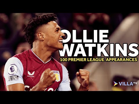Ollie Watkins Marks 100 Premier League Appearances