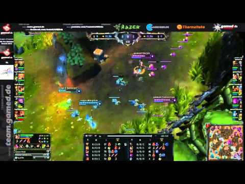 LoL #1 EPS Summer 2012 logiX e.V. vs Team GAMED.DE