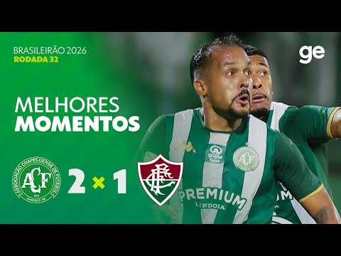 Gols e melhores lances de Chapecoense x Fluminense