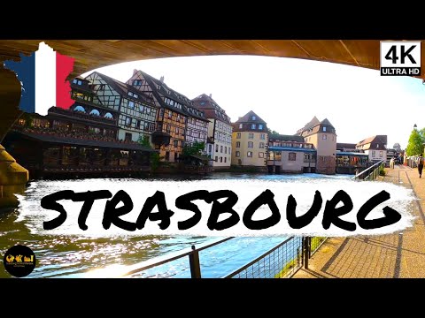 🇫🇷 STRASBOURG | FRANCE | 4K | A walking tour