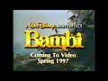 Bambi 1997 VHS Trailer