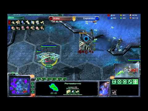 Grubby[P] vs Empirehobot[Z] Parte 3 - Shakuras Plateau - ITA