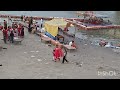 Ganga Bath Ram Navami Ayodhya Today River Bathing Girl Vlog Ganga Gangariver Vlog Vtuber Girl
