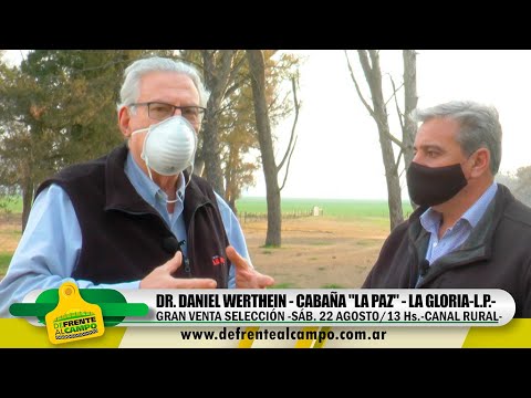 DANIEL WERTHEIN - DE FRENTE AL CAMPO junto al SECTOR PRODUCTIVO PAMPEANO -