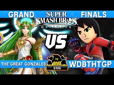 Smash Ultimate Tournament Grand Finals - Great Gonzales (Palutena) vs WDBTHtGP (Mii Brawler) CNB178
