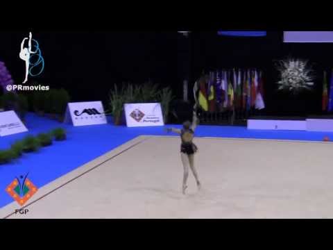 Jasmine Kerber - USA - Arco (Hoop) - Qualification - WC of Lisbon 2013
