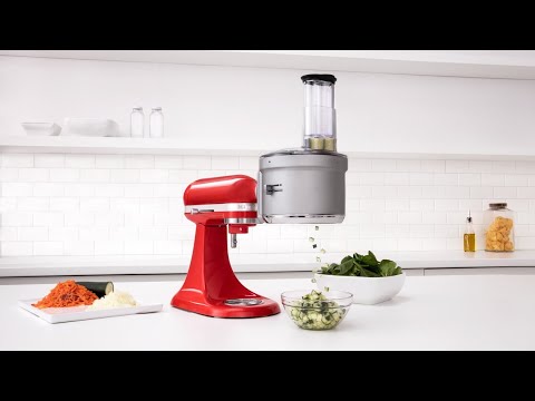Virtuvinio kombaino Kitchen Aid priedas Stand Mixer 5KSM2FPA video