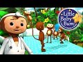 Five Little Monkeys Jumping On The Bed Nursery Rhymes For Babies By LittleBabyBum ABCs And 123s