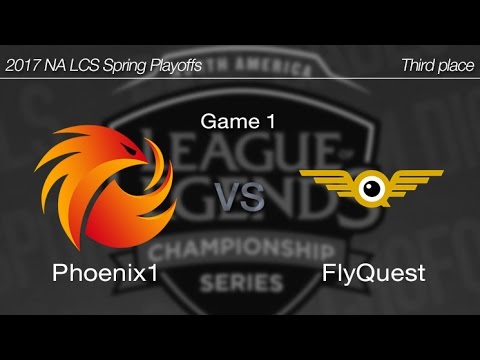 [ Phoenix1 vs FlyQuest ] Game 1 - 2017 NA LCS Spring Playoffs Third place 170423