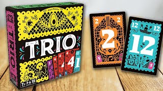 how to play TRIO (instructions, gameplay and official rules) | SPIELREGELN TV (nana card game)