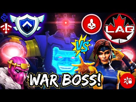 AW ZOLA VS JEAN GREY BOSS!! War 4Loki vs CHAOS!! HARDEST Fight In Alliance Wars Right Now?! - MCOC