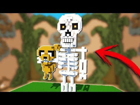 Mikecrack -  I WANT TO EAT THIS LEGENDARY SKELETON WITH TACOS!  💀🌮 MINECRAFT BUILD BATTLE #28