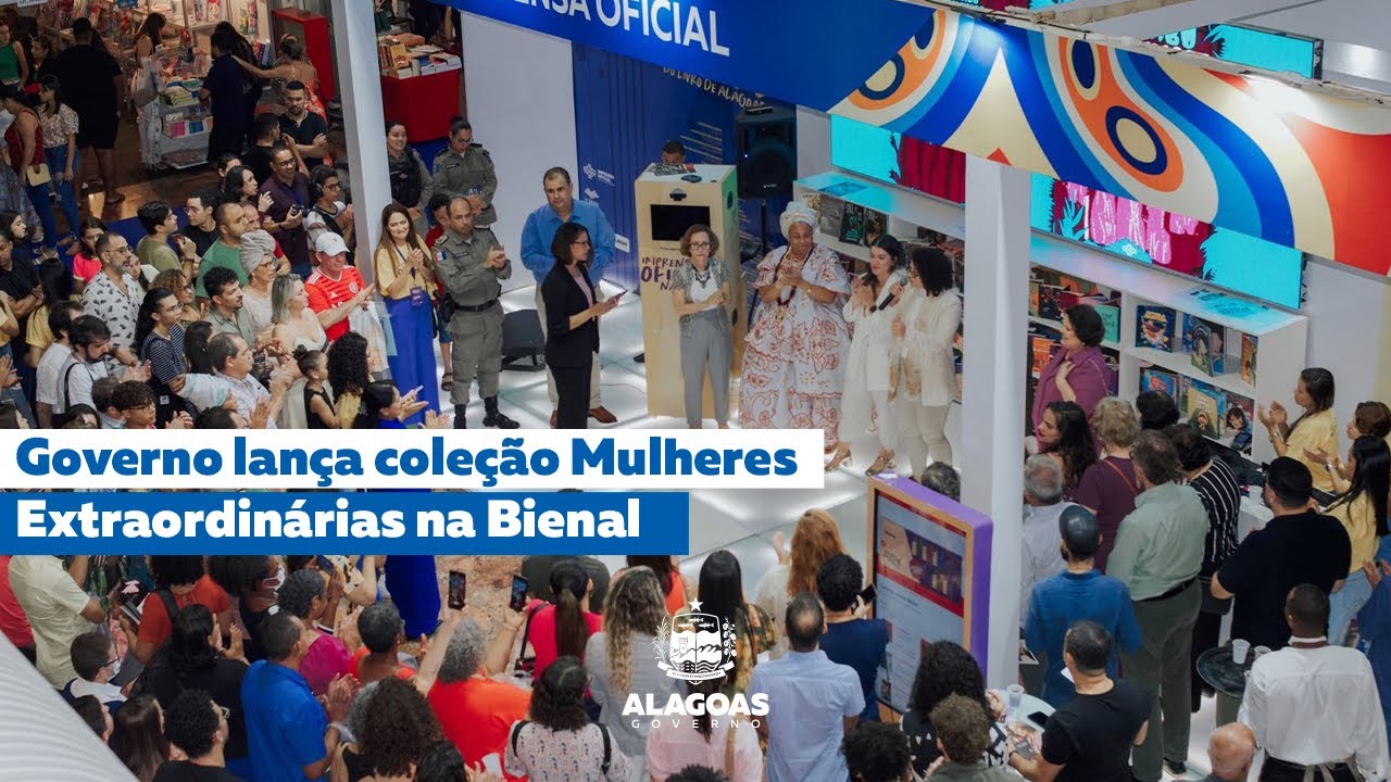 Governo lança coleção Mulheres Extraordinárias na Bienal