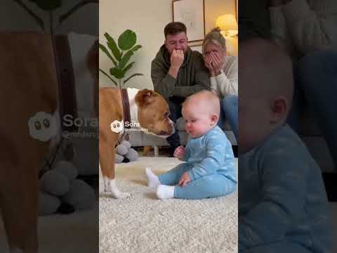 The baby is trying his best to say 