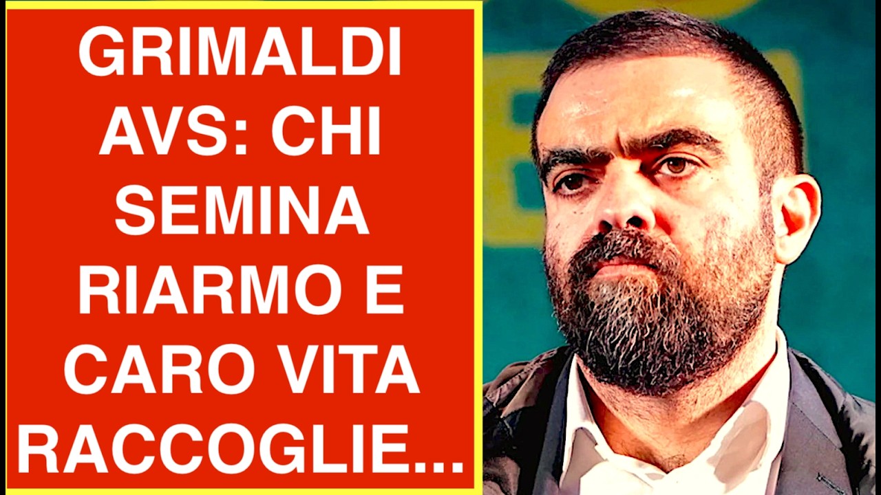 GRIMALDI AVS: CHI SEMINA RIARMO E CARO VITA RACCOGLIE...