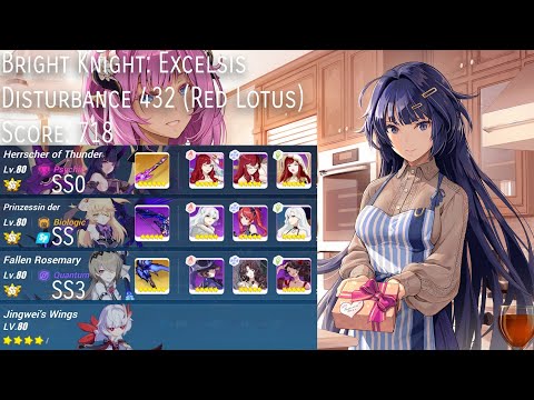 [Honkai Impact 3] Durandal Bright Knight: Excelsis (BKE) - Exalted Abyss Red Lotus (432D)