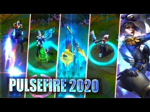 PULSEFIRE 2020 LUCIAN, FIORA, PANTHEON, EKKO New Skins & Splash Arts Preview - League of Legends