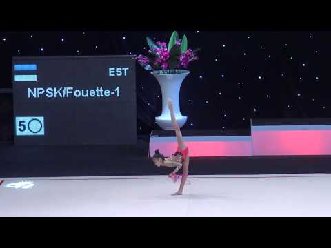 Miss Valentine 2019 Bailenova Dilnaz RG FIG Junior Rope Final KAZ