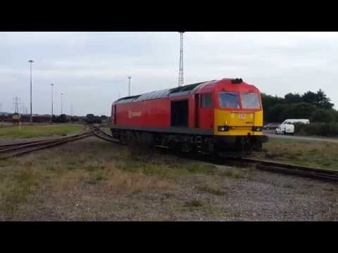 Class 60, no 60079 Idling.