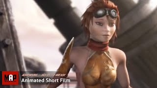 Sci-Fi Cyberpunk CGI 3D Animated Short Film ** GOLIATH ** Steampunk Adventure by ArtFX Team