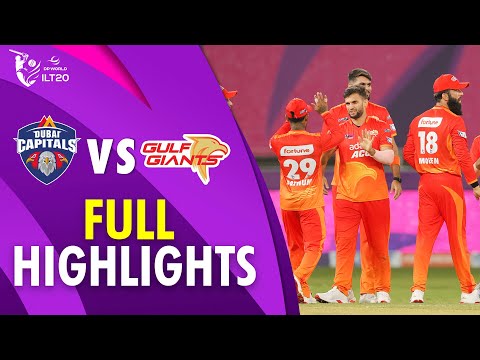 Full Highlights | Dubai Capitals vs Gulf Giants | Match 5 | DP World ILT20 | M3Y1U