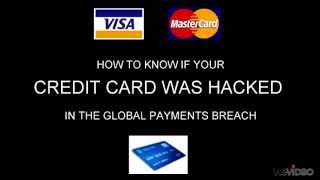preview picture of video 'How to tell if my credit card was stolen in the Global Payments fraud'