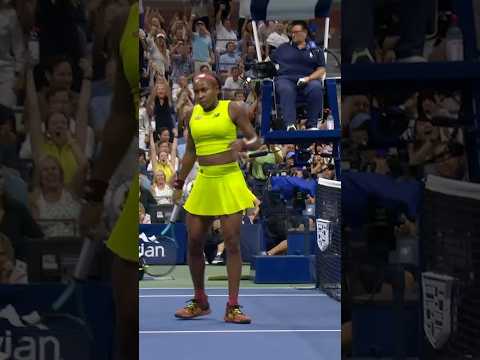Coco Gauff wins MARATHON rally! 😅