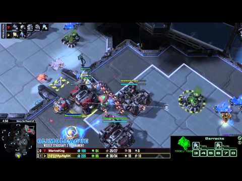 Starcraft 2 Olimoleague  MyungSik vs MarineKing Game 2