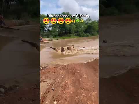 Enchente do rio Itapicuru, Cipó-Ba😍