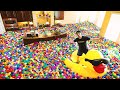 FILLING MY ENTIRE HOUSE WITH PLASTIC BALLS...