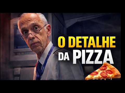 Pilot arrested: the pizza detail that caught the police's attention.