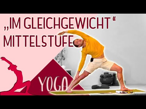 YOGA "Im Gleichgewicht" Mittelstufe mit Tilman - Yoga Vidya Live 09:15 Uhr 29.03.2021