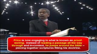 Pastor FRED PRICE Says JESUS 'Put GUN In Mouth' and 'Pulled The TRIGGER'! [committed suicide]