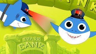 Baby Shark Police Song | Baby Car + T Rex + Plane Kids Songs Playlist by FunForKidsTV