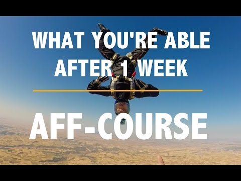 AFF-COURSE | WHAT YOU'RE ABLE AFTER 1 WEEK | HD