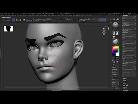 Sculpting a Stylized Woman (Morten)