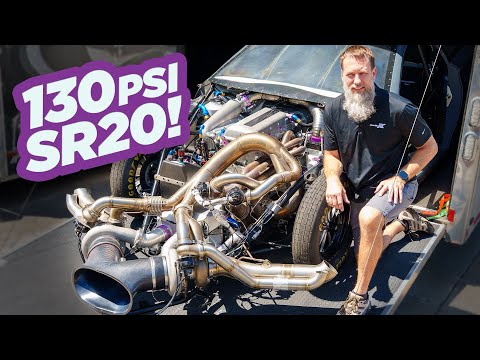 2300HP SR20 TRIPLE TURBOS on 130PSI OF BOOST! (The MOST POWERFUL SR Engine Ever)