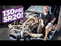 2300HP SR20 TRIPLE TURBOS On 130PSI OF BOOST The MOST POWERFUL SR Engine Ever