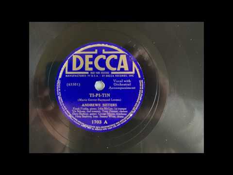 Andrews Sisters Ti Pi Tin