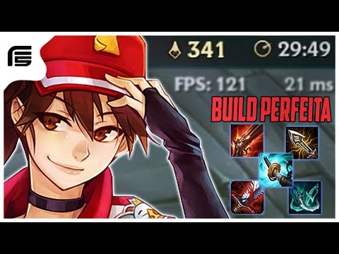 ACHEI A BUILD PERFEITA PRA SIVIR E FIZ O FARME MAIS QUE PEthyj