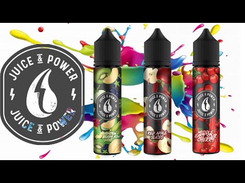 Three Flavours From Juice 'N' Power.