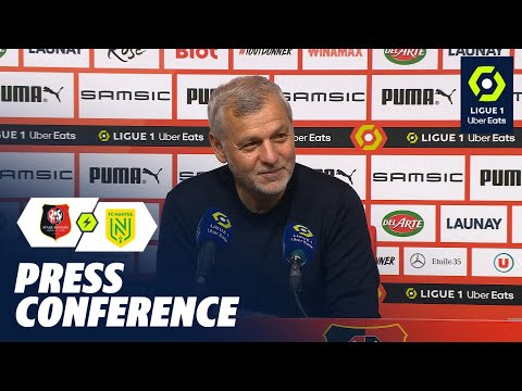 Press Conference STADE RENNAIS FC - FC NANTES (3-1) / Week 7 - Ligue 1 Uber Eats / 2023-2024