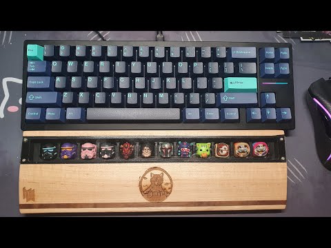 Sun68 PC plate Azure Dragon L+F GMK Hammerhead