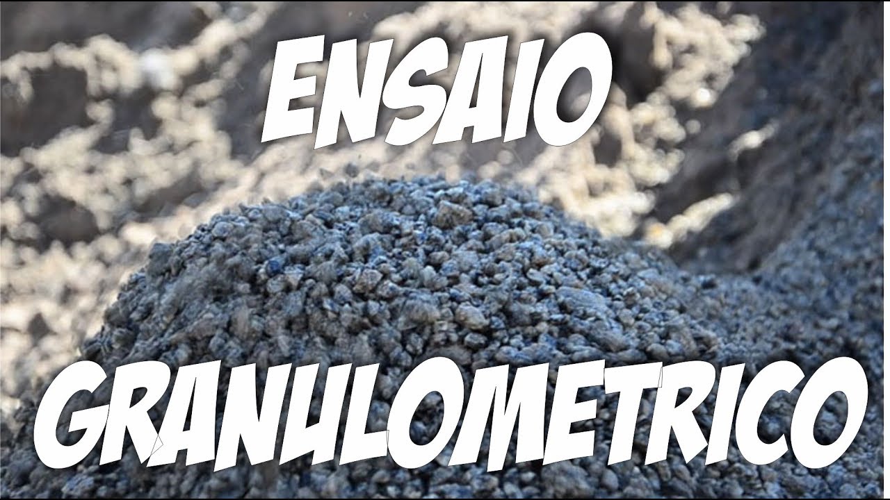 Ensaio Granulométrico - Agregado Graúdo.
