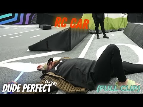 Dude Perfect Drives a Race Car off of Ramps (Full Clip)