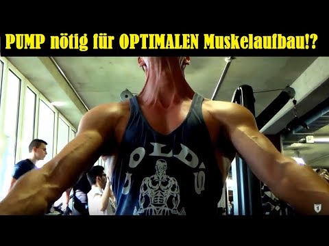 PUMP nötig für OPTIMALEN Muskelaufbau!? MUSKELPUMP für maximalen Muskelaufbau |michael.coenen.online