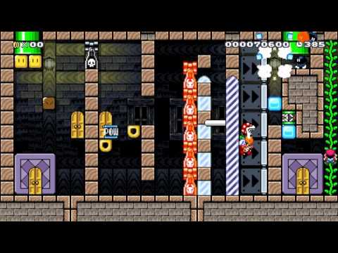 Muncher Madness 1 Screen Puzzle by Jon - Super Mario Maker - No Commentary 1AB