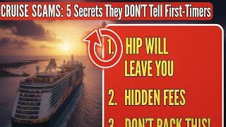 CRUISE SCAMS: 5 Secrets They DON'T Tell First-Timers (AVOID THESE MISTAKES!) my first time with AI 