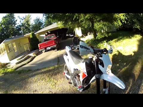 wr250x big bore kit install success!