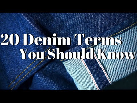 20 Denim Terms You Should Know